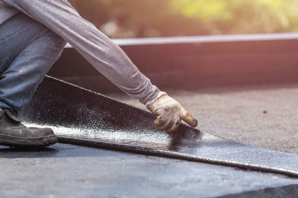 Professional Emergency Waterproofing technician working in Poland, OH